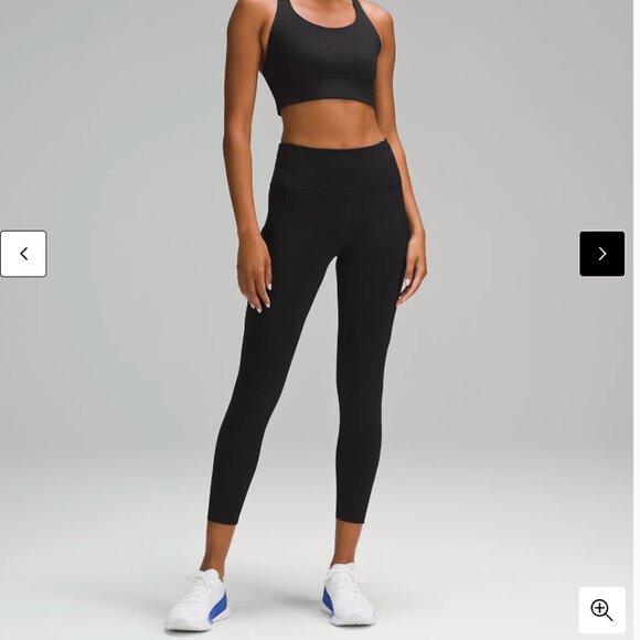 Lululemon fast and free crop tights - Picture 1 of 3